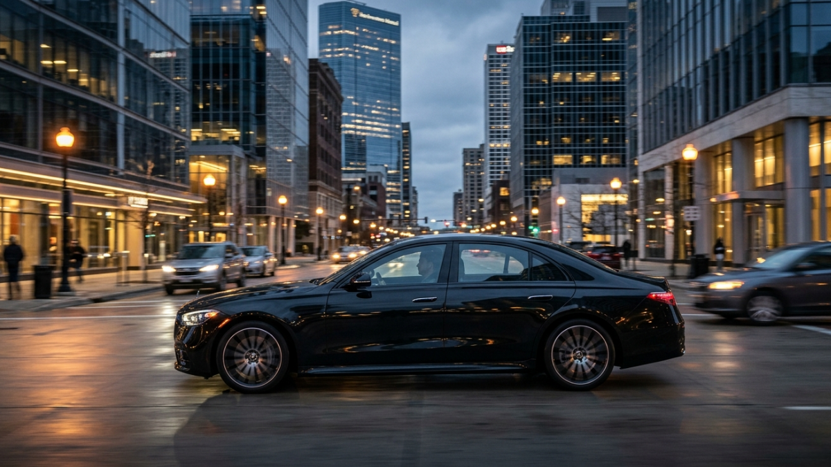 Mercedes-Benz S-Class sedan exterior
